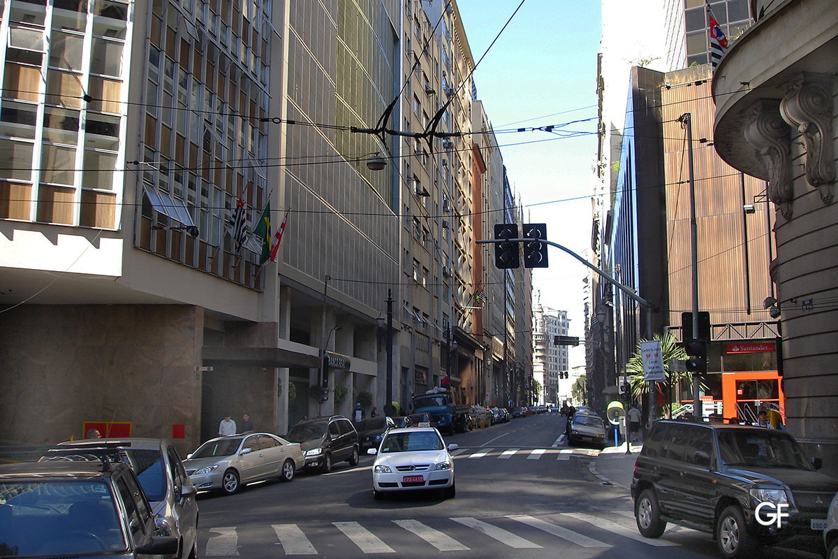 El banco ahora está ubicado en la famosa zona. "calle del banco" En la ciudad de Sao Paulo, en el barrio de Boa Vista, en el centro (Foto/Internet)